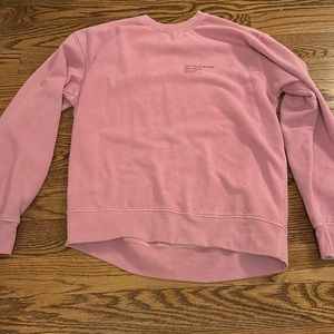 pretty little thing oversized pink sweatshirt